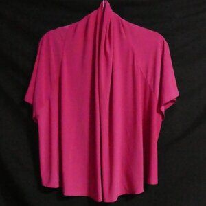 JOLIBEL | XL - extra large | Pink Open Front Cardigan | Made In Canada 🟥🍁🟥